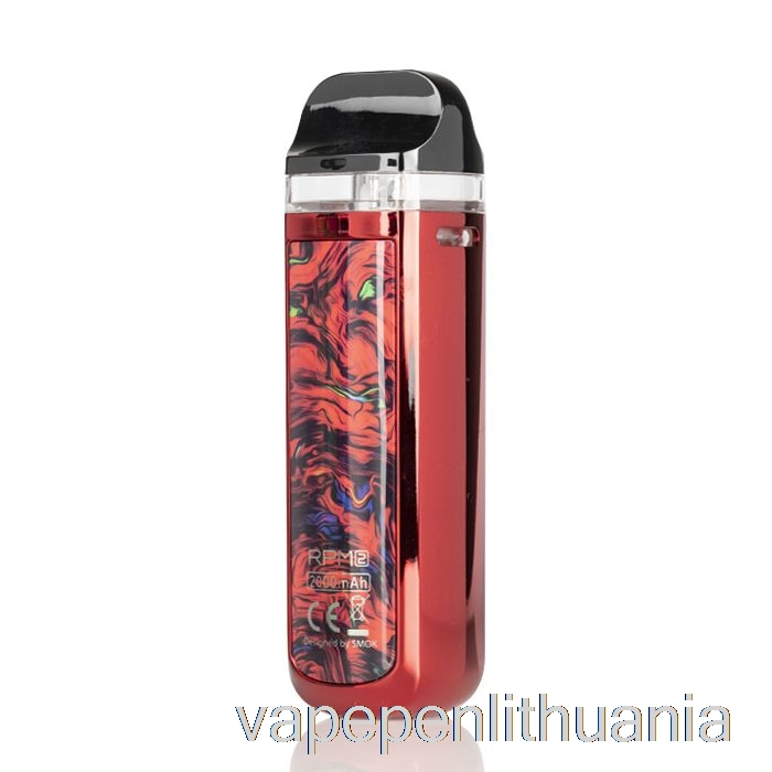 Smok Rpm 2 80w Pod Mod Kit Red Vape Skystis